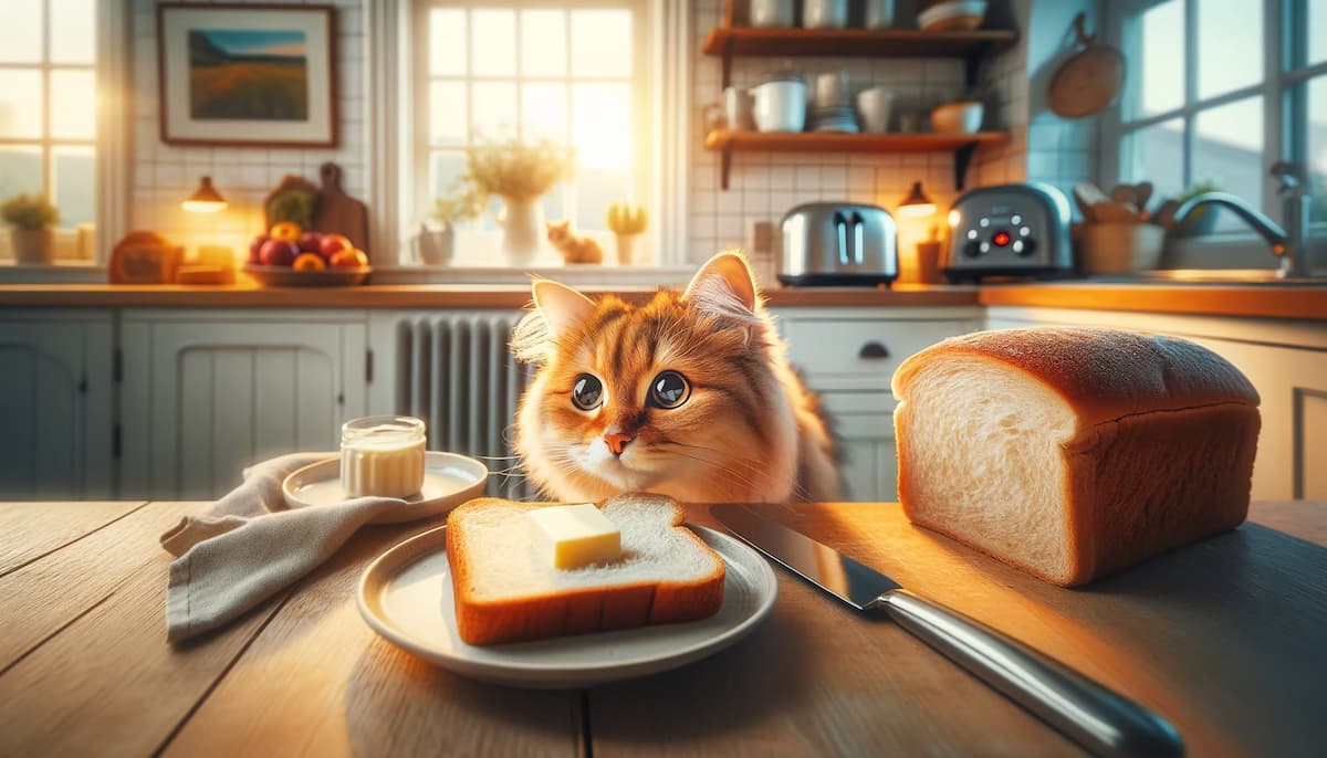 Can Cats Eat Bread