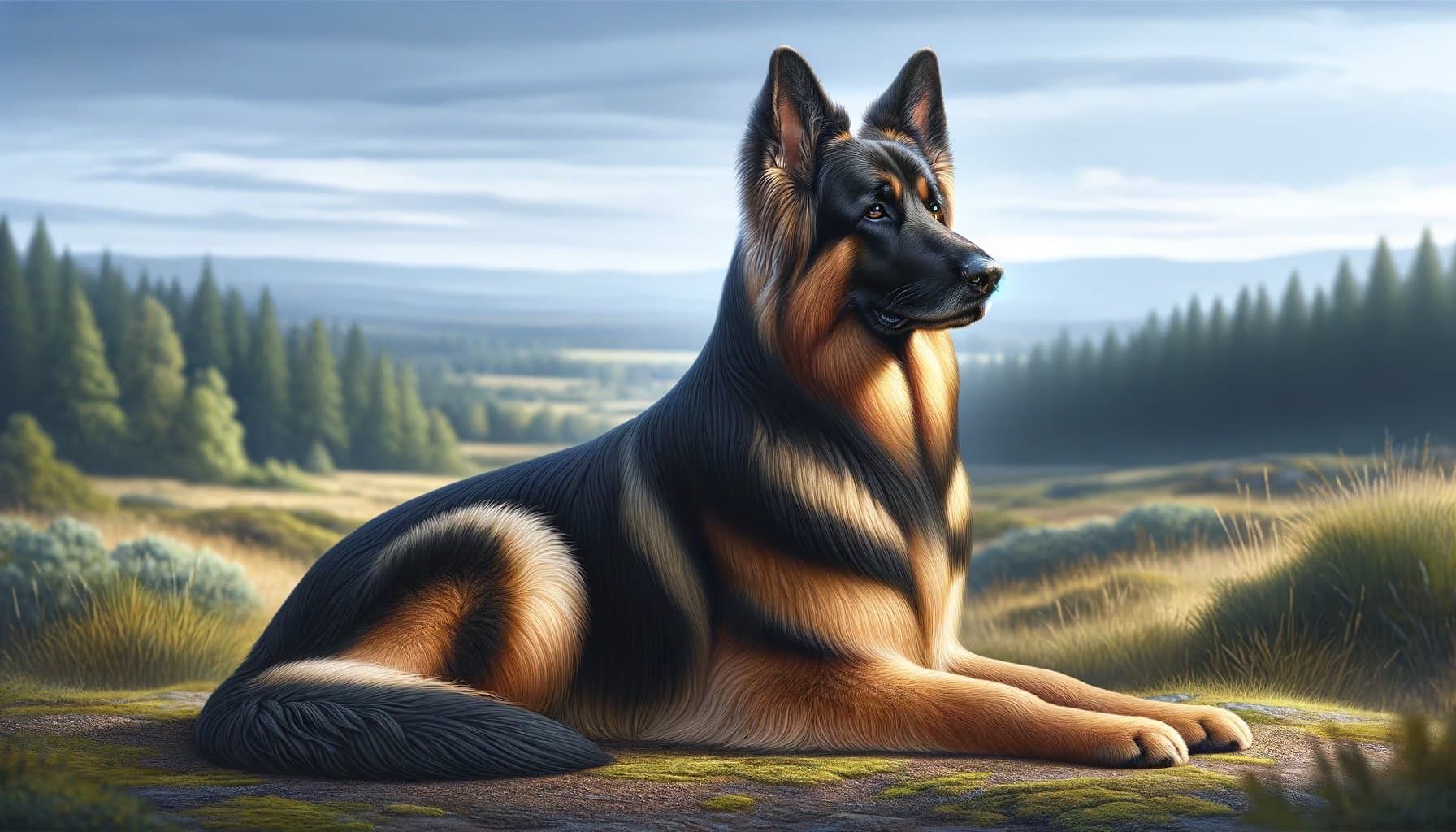 Sable German Shepherd