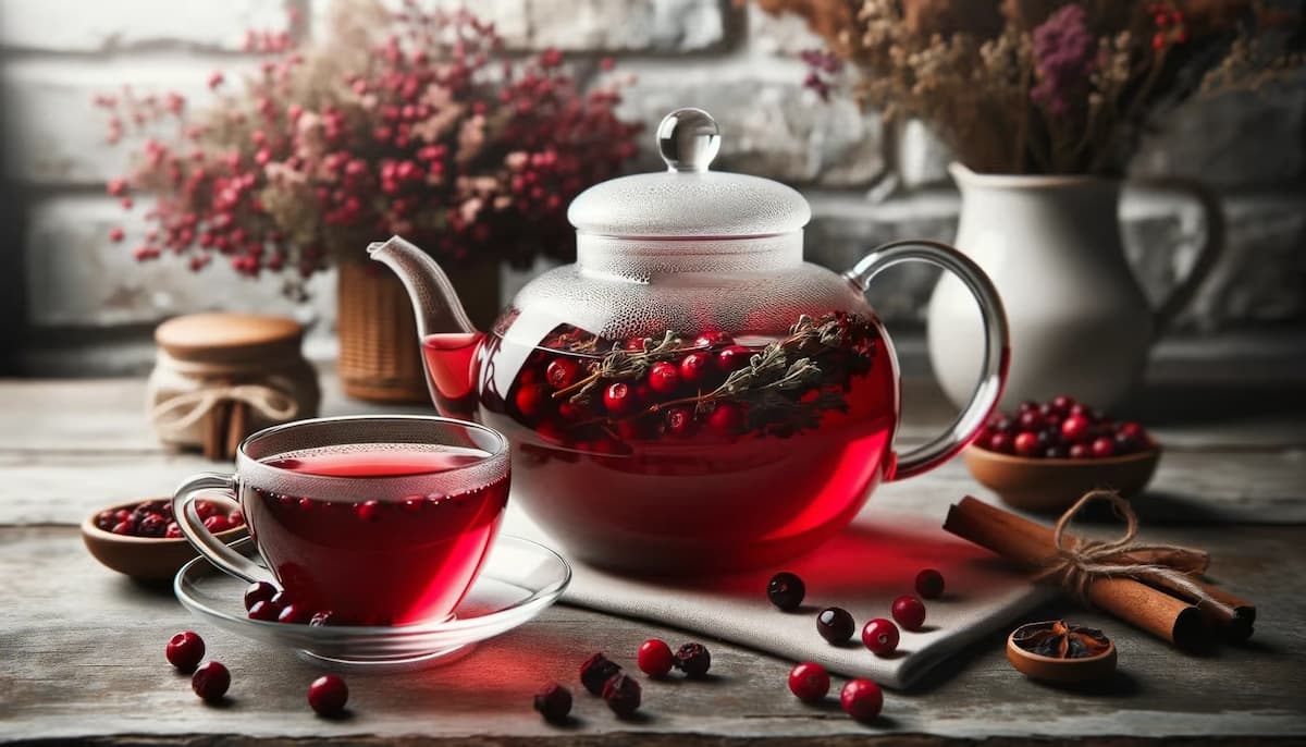 Cranberry Herbal Tea 