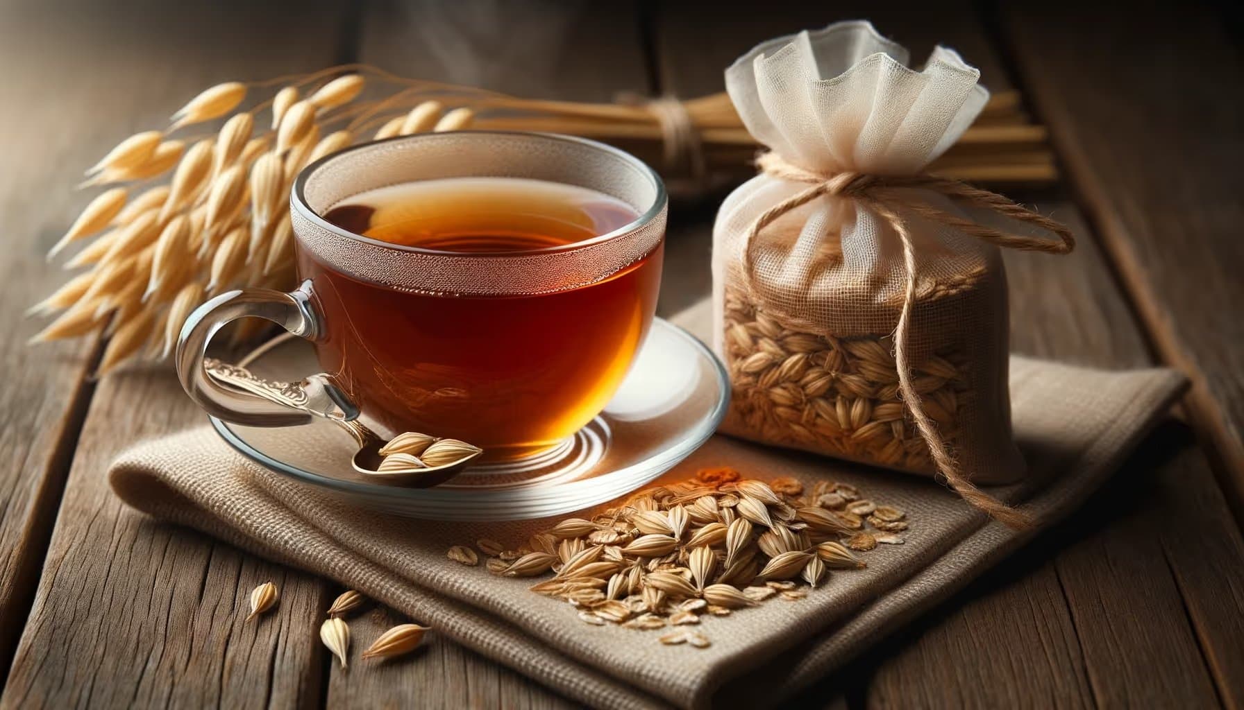 Oat Straw Herbal Tea