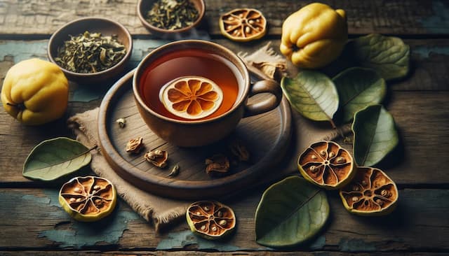 Quince Leaf Herbal Tea