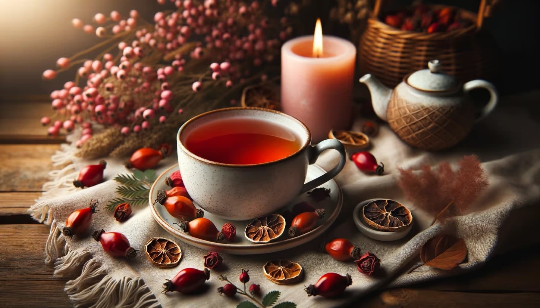 Rose Hip Herbal Tea 