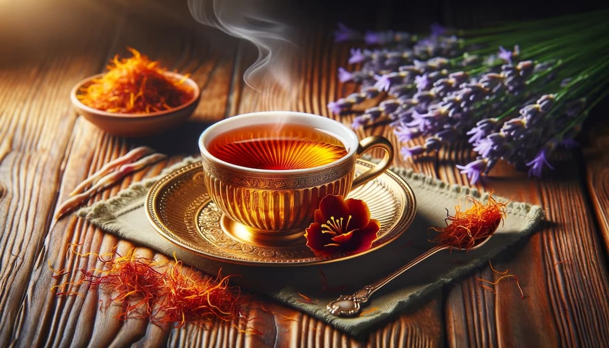 Saffron Herbal Tea