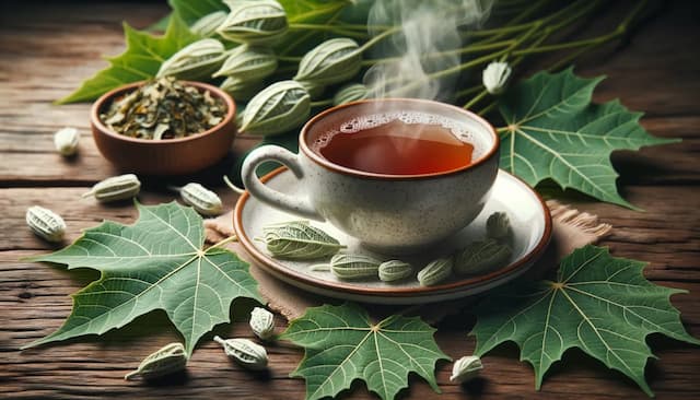 Sycamore Leaf Herbal Tea